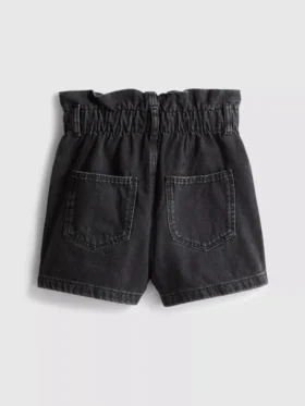 7–15 år | denimshorts i papirpose-stil