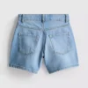 7–15 år | denimshorts med strass-sløjfe
