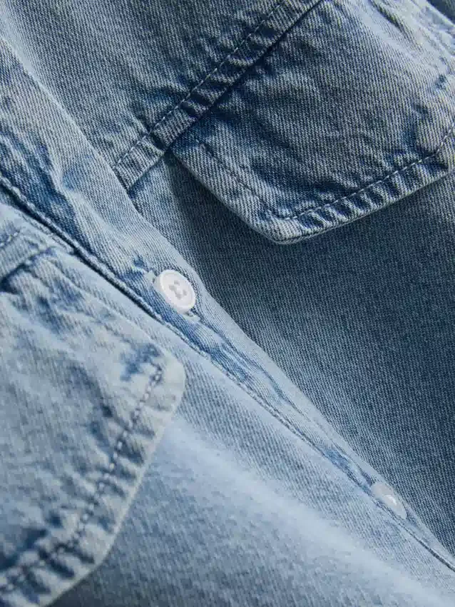 7–15 år | denimskjorte