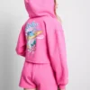 7–15 år | Disney-Stitch-hoodie med lynlås