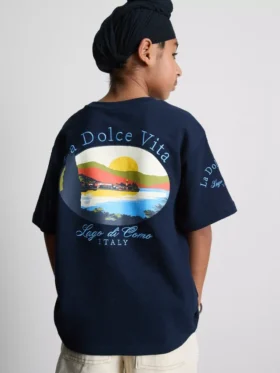 7–15 år | Dolce Vita T-shirt med grafisk motiv