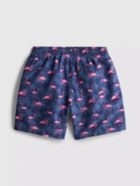 7–15 år | flamingo-motiv på badeshortsen