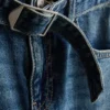 7–15 år | flare-jeans med bælte