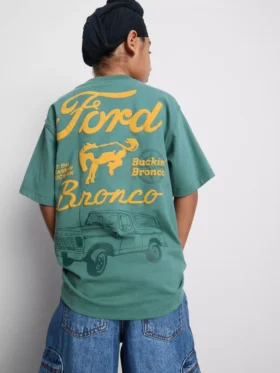7–15 år | Ford-T-skjorte med grafisk motiv
