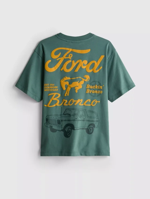 7–15 år | Ford-T-skjorte med grafisk motiv