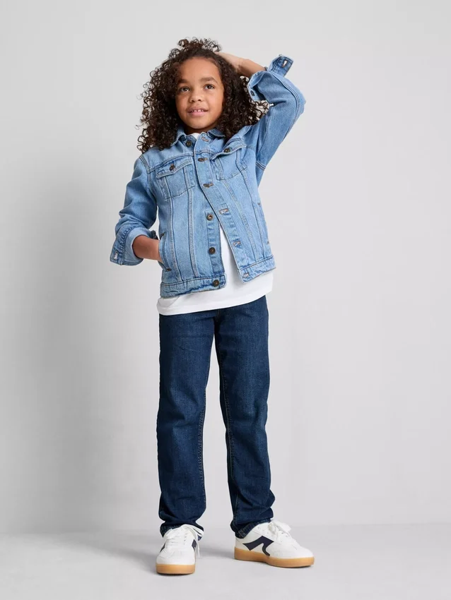 7–15 år | Jeans med lige ben