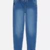 7–15 år | Jeans med opsmøgede bukseben