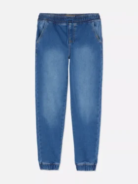 7–15 år | Jeans med opsmøgede bukseben