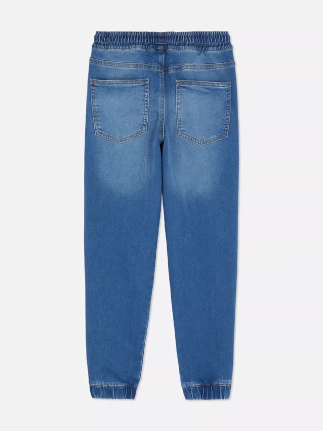 7–15 år | Jeans med opsmøgede bukseben