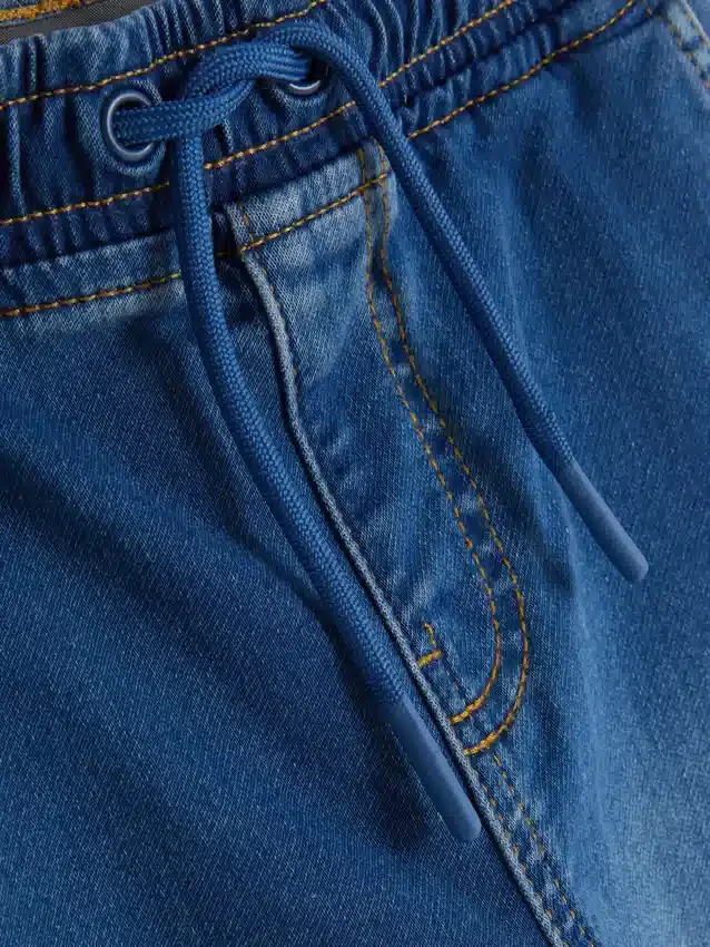 7–15 år | Jeans med opsmøgede bukseben