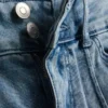 7-15 år | Jeans med pintuck og udvidet ben
