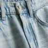 7–15 år | Jeans med slids i sømmen og brede ben