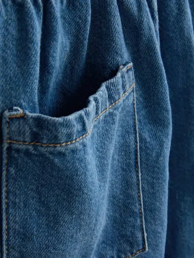 7–15 år | joggingshorts i denim