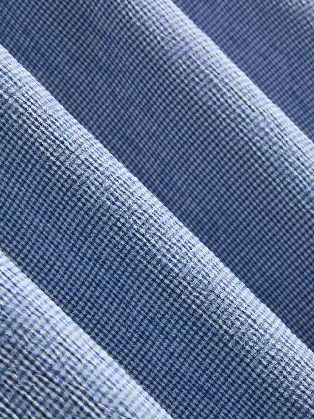 7–15 år | midi-nederdel i gingham-tern