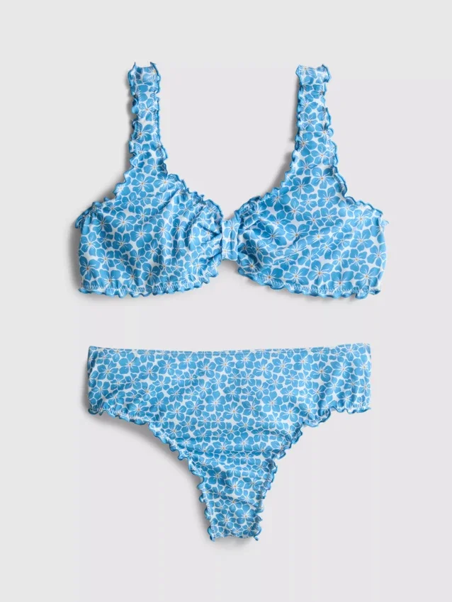 7–15 år | mønstret bikini