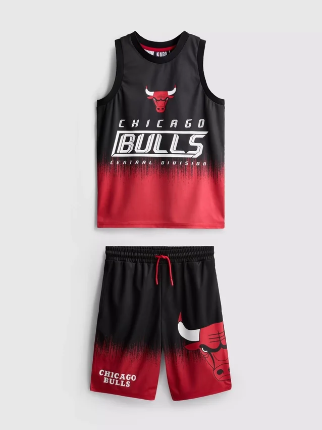 7–15 år | NBA Chicago Bulls mesh-sæt
