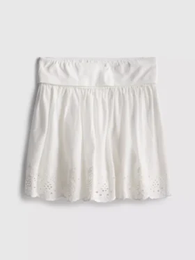 7–15 år | nederdel med broderie anglaise