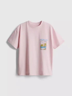 7–15 år | Oversized T-shirt med grafisk motiv