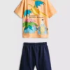 7–15 år | Pokémon-T-shirt og shorts-sæt