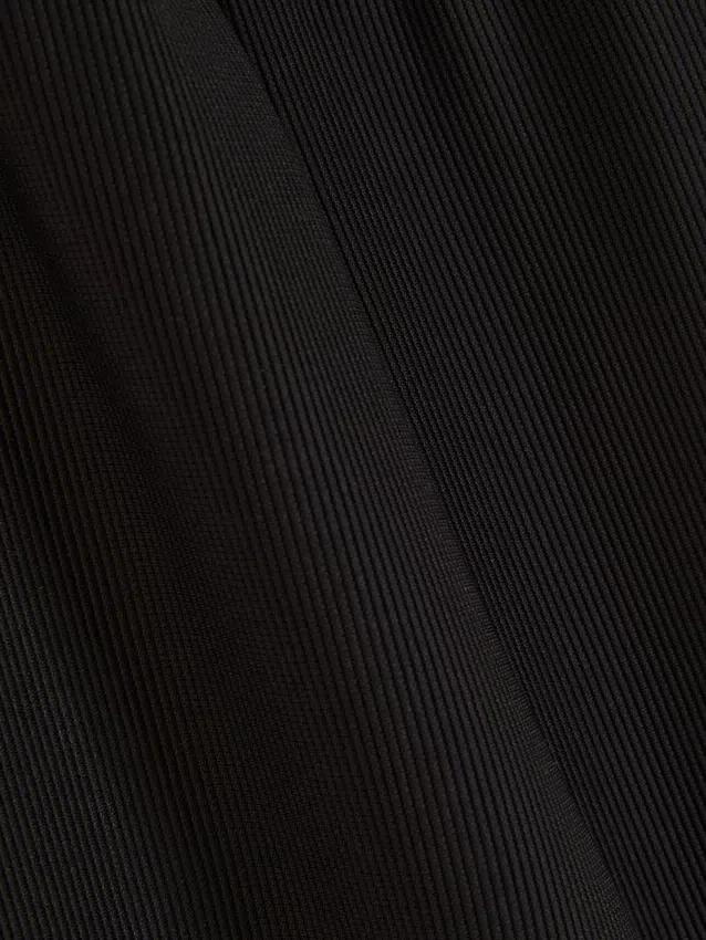 7-15 år | ribbede leggings med udvidede ben