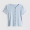 7–15 år | ribbet T-shirt