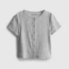7–15 år | ribbet T-shirt
