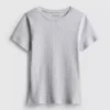 7–15 år | ribbet T-shirt