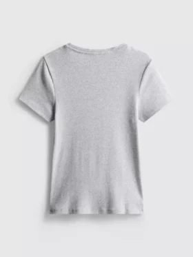 7–15 år | ribbet T-shirt