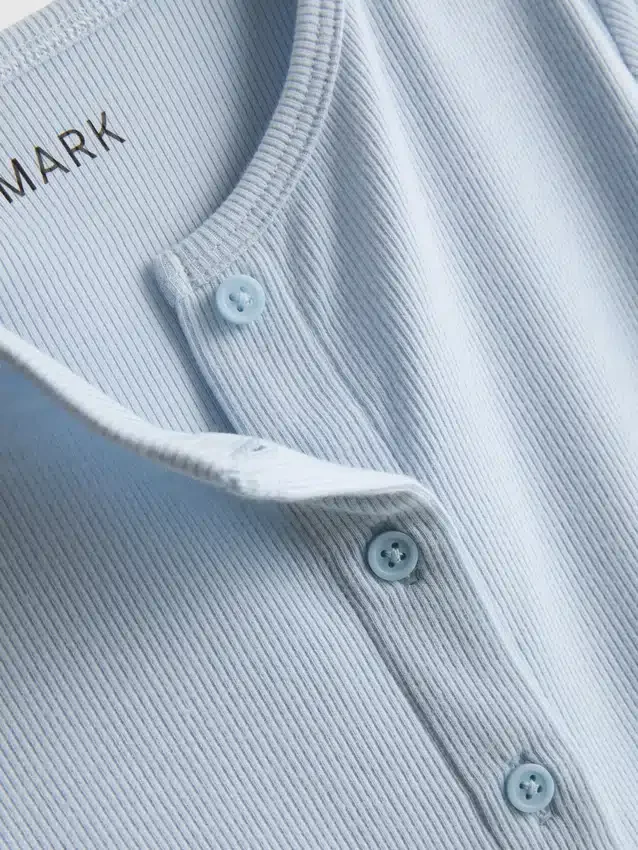7–15 år | ribbet T-shirt