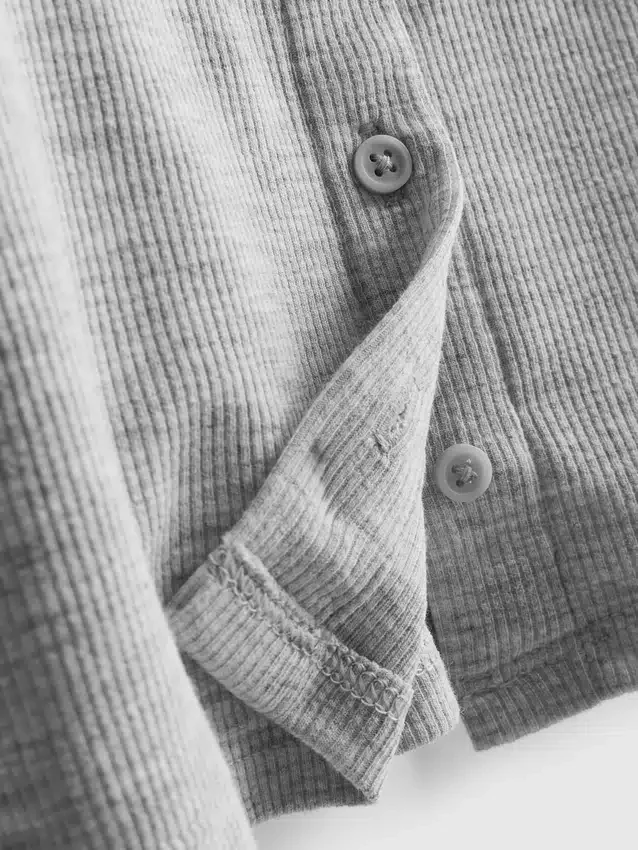 7–15 år | ribbet T-shirt