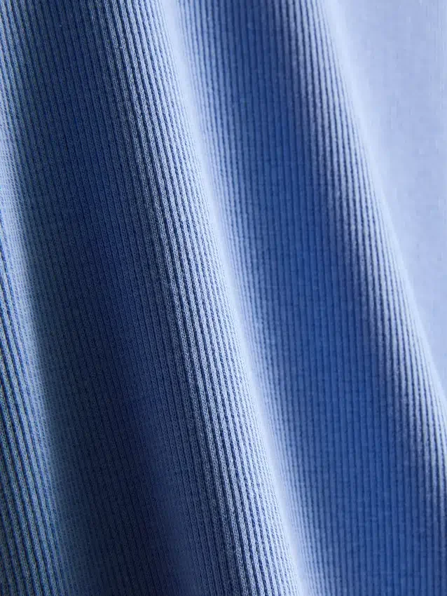 7–15 år | ribbet T-shirt