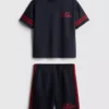 7–15 år | sæt med aktiv mesh-T-shirt og Shorts