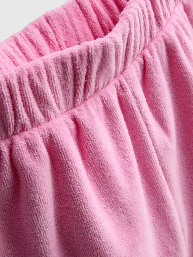 7–15 år | Sæt med håndklæde-hoodie og Shorts