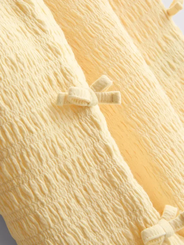 7–15 år | Sæt med rynket, ærmeløs top og Shorts