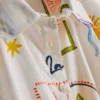 7-15 år | sæt med skjorte med slipsdetalje og shorts