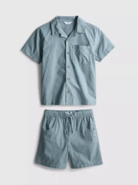 7-15 år | sæt med skjorte og shorts