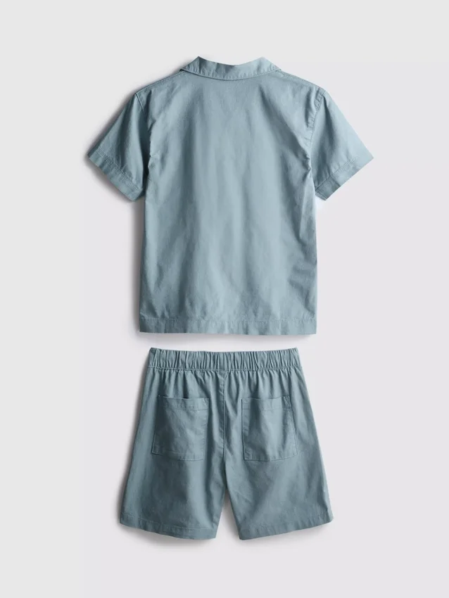 7-15 år | sæt med skjorte og shorts