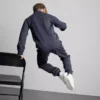 7–15 år | Sæt med sweatshirt med tragtkrave og sweatpants