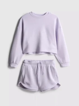 7–15 år | sæt med sweatshirt og løbeshorts