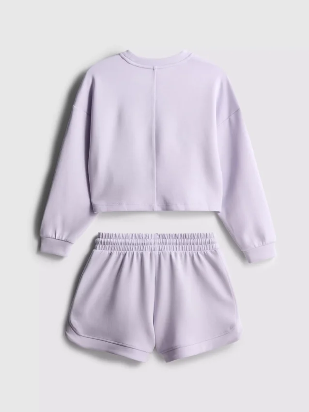 7–15 år | sæt med sweatshirt og løbeshorts