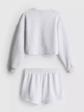 7–15 år | sæt med sweatshirt og løbeshorts