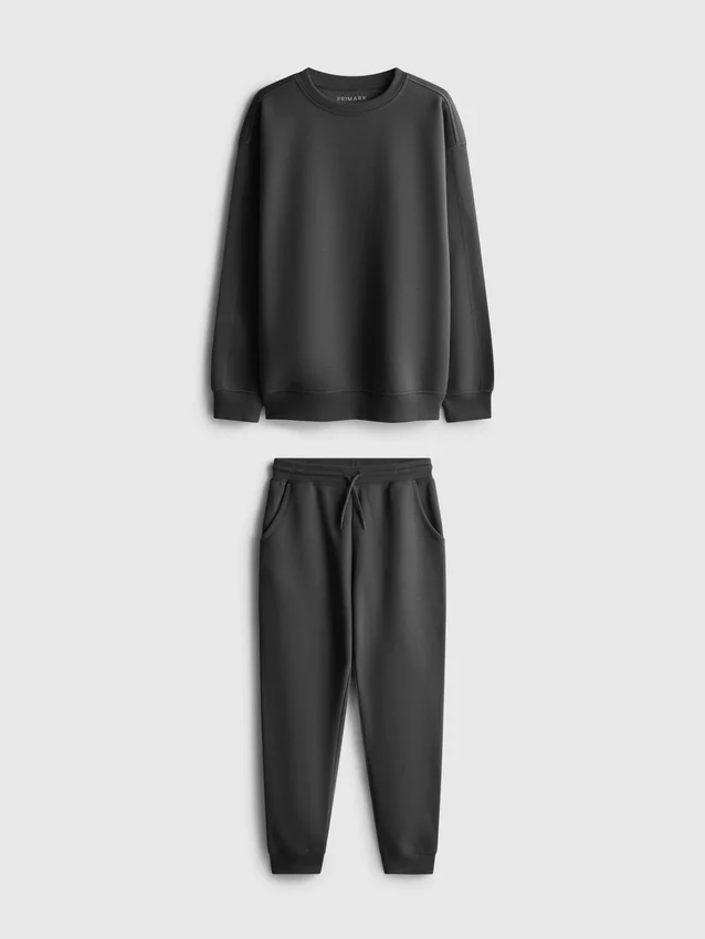 7–15 år | sæt med sweatshirt og sweatbukser