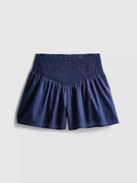 7–15 år | Shorts med rynket talje