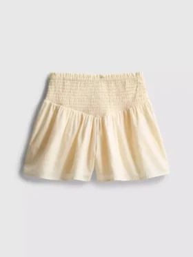 7–15 år | Shorts med rynket talje