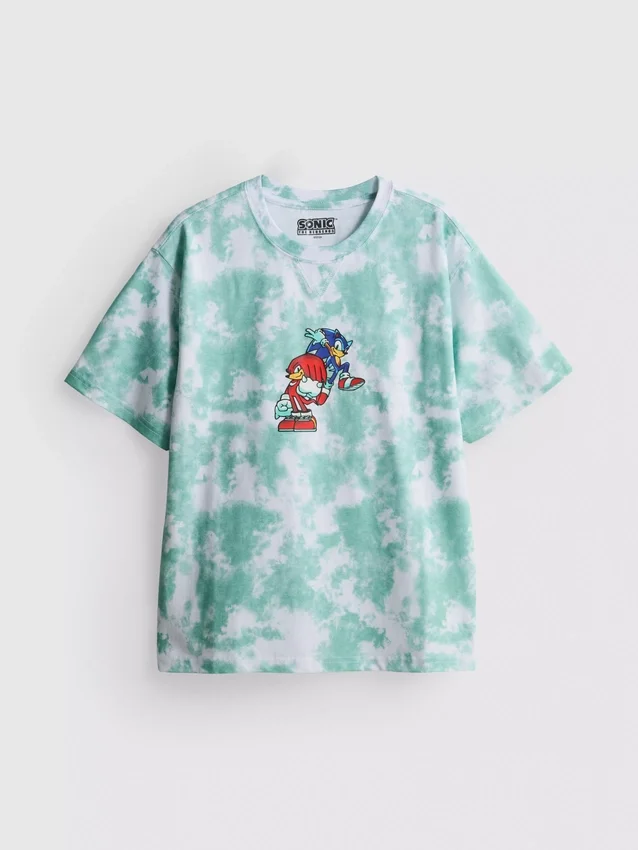7-15 år | Sonic the Hedgehog tie-dye T-shirt