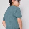 7–15 år | strikket poloshirt