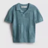 7–15 år | strikket poloshirt