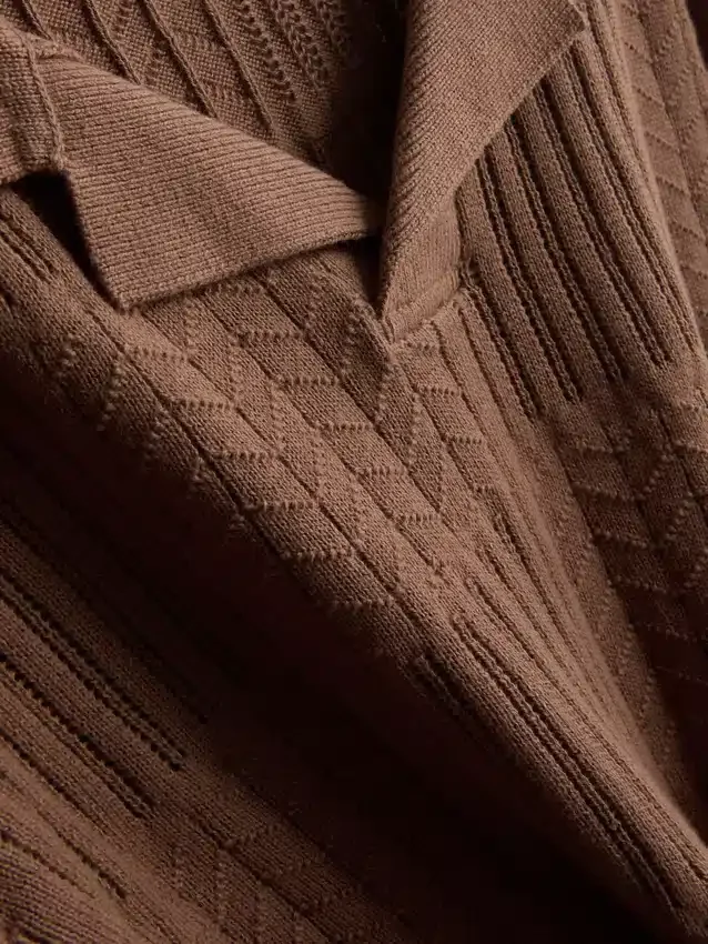 7–15 år | strikket poloshirt