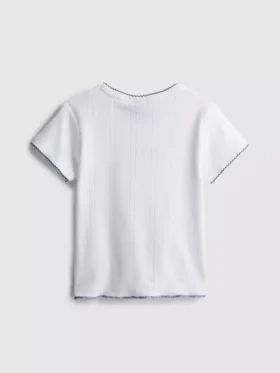 7-15 år | T-shirt med broderet »I Love New York«