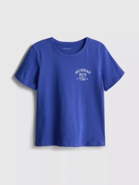 7–15 år | T-shirt med grafisk motiv og korte ærmer
